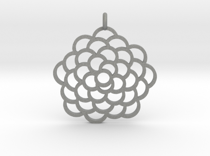Fibonacci Pinecone Pendant 3d printed
