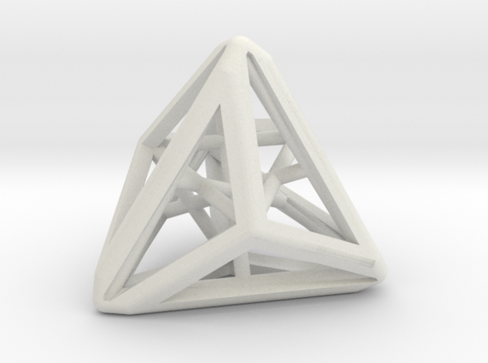 Skew Dodecahedron (D12), Tetraoid 3d printed