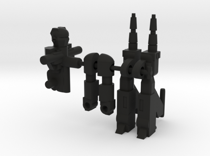 Eclipse RoGunner  3d printed Black Parts