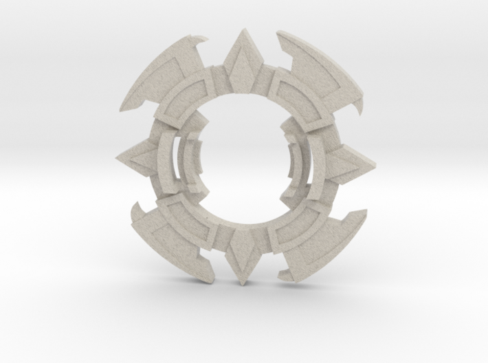 Beyblade Doomblade | Anime Attack Ring 3d printed