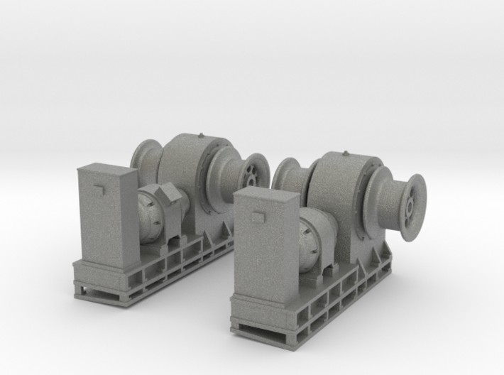 1/35 USN Boat Winches SET 3d printed
