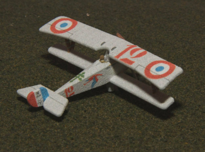 René Dorme Nieuport 17 (full color) 3d printed 