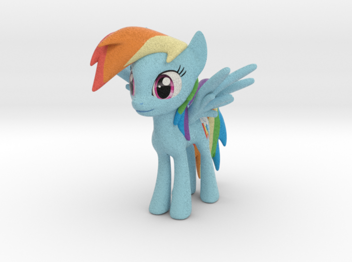 My Litte Pony - Rainbow Dash 3d printed