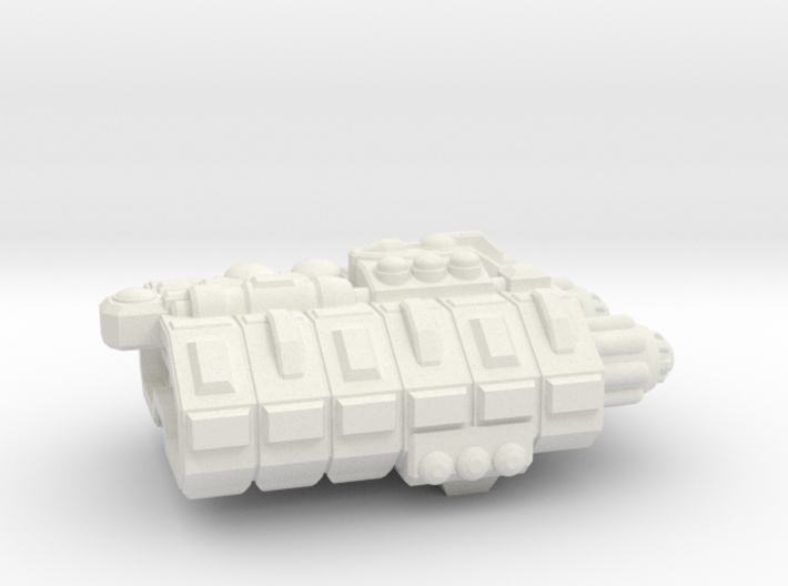 Nomad Factory Ship 3d printed 