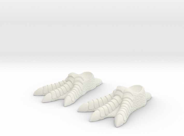 Avian feet (pair) Motu Origins 3d printed