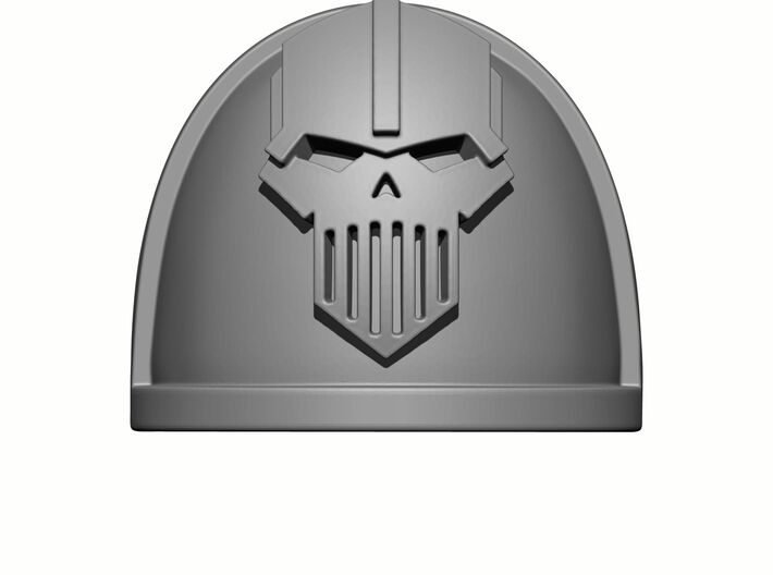10x Gen:4 Plain - Iron Warriors Shoulder Pads 3d printed 