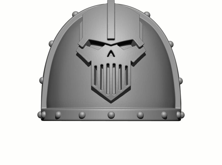 10x Gen:7 Rivet - Iron Warriors Shoulder Pad 3d printed