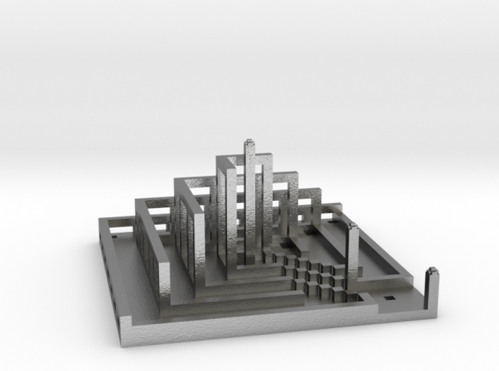 2:1 Base-to-Height Ratio - Pyramidal Labyrinth 3d printed