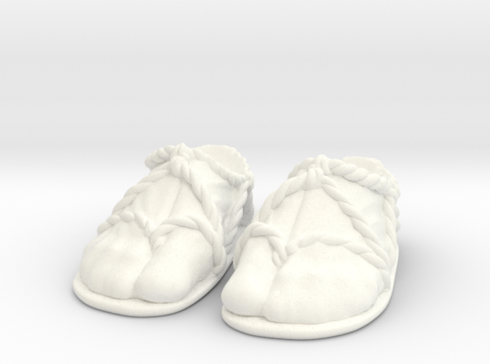 Samurai feet (pair) Motu Origins 3d printed