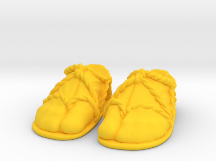 Samurai feet (pair) Motu Origins 3d printed