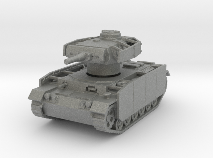 Panzer III J (Schurzen) 1/120 3d printed
