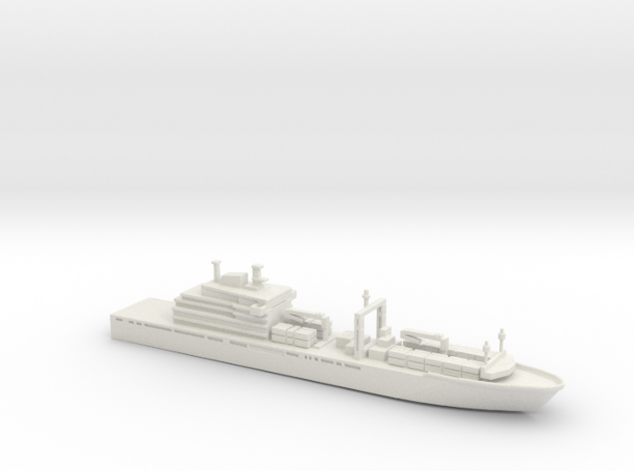 1/1800 Scale Berlin Class Replenishment Ship 3d printed