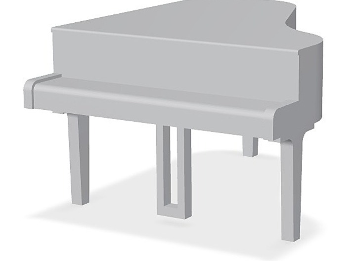 Grand piano H0 3d printed