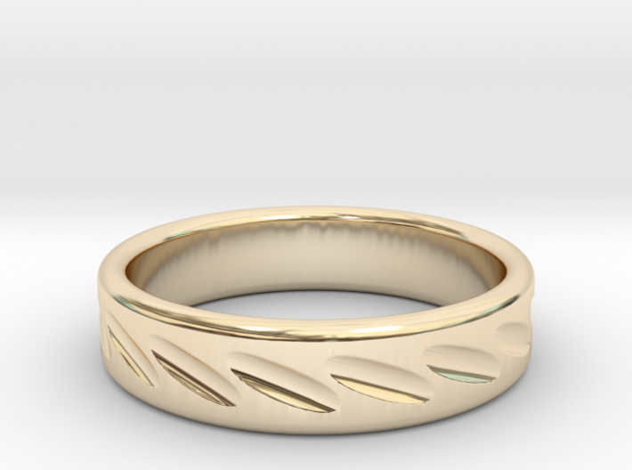 Chipped Ring 3d printed