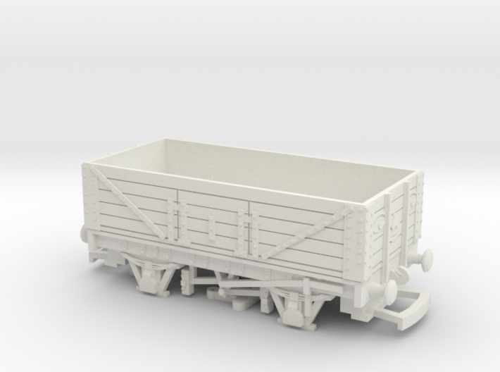 HO/OO 6-Plank Wagon v2 Bachmann 3d printed