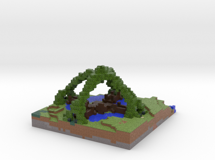 Minecraft Spawngarden 3d printed