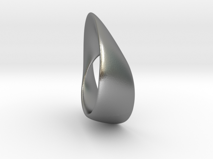 Möbius ring right hand 3d printed