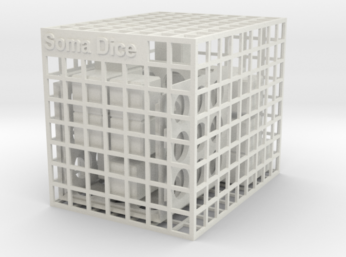 Soma Dice 3d printed 
