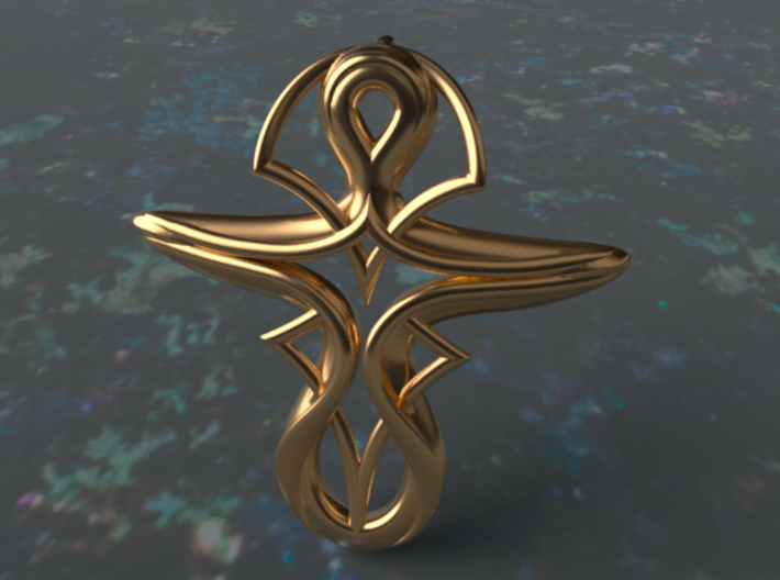 Ankh 3d printed Infusing Consciousness into Design and Light