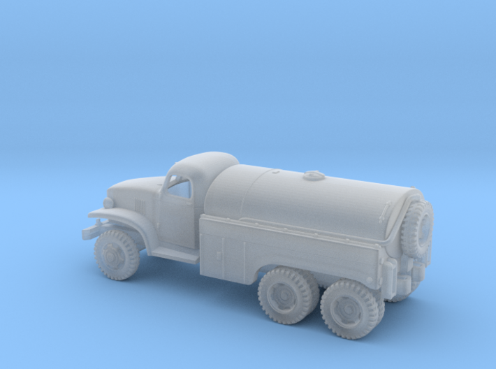 AIRFIELD FUEL TRUCK - GMC 6x6 (N scale) 3d printed