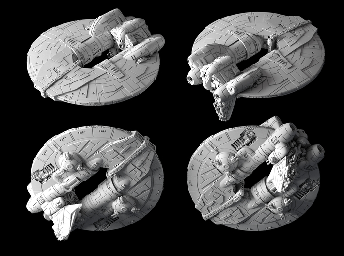 (Armada) Inexpugnable Tactical Command Ship 3d printed