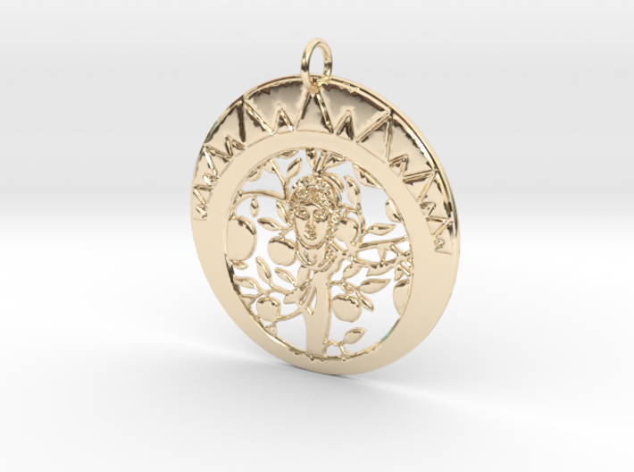 Juno's radiant bridal apple-tree (original) 3d printed 