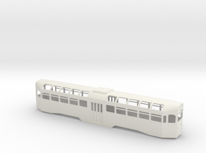 Blackpool Tram 618 - later 4 hoppers 3d printed