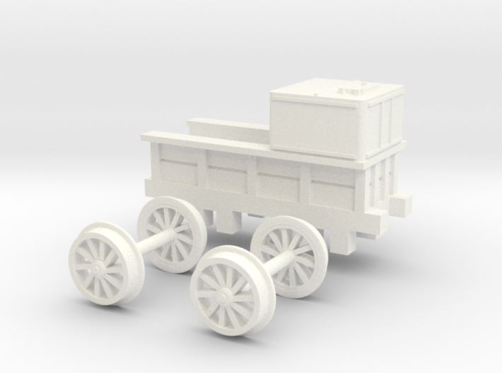 00 Scale Locomotion No 1 Tender Scratch Aid 3d printed