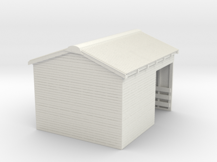 1940's Victorian Good Shed O Scale 3d printed