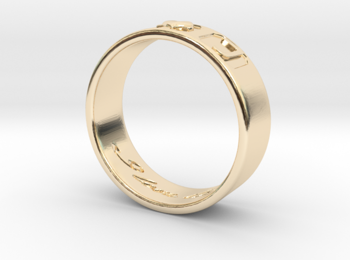 A and J Ring 3d printed