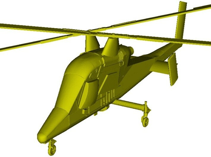 1/72 scale Kaman K-1200 K-MAX helicopter 3d printed