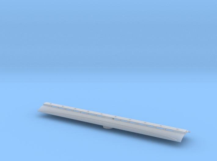 3mm Scale Clerestory Coach Roof 3d printed