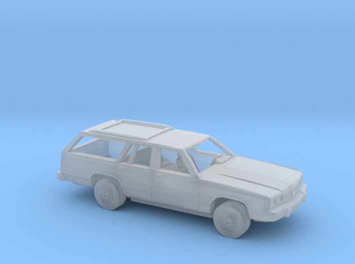 1/160 1989-91 Ford LTD Country Squire Wagon Kit 3d printed