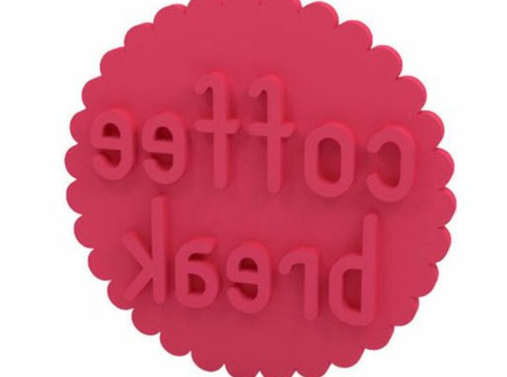 Stamp / Cookie stamp 3d printed