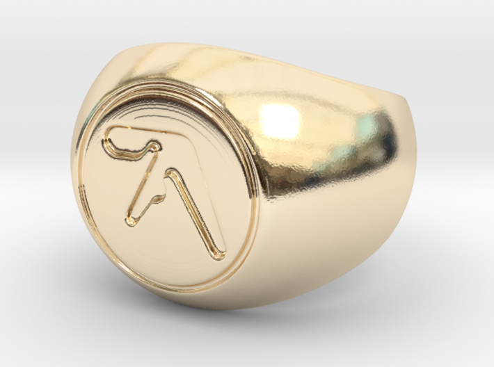 Aphex Twin Ring 3d printed