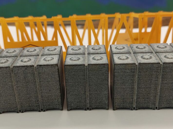 Cyanide Container Load (4 unit) 3d printed typical complete load
