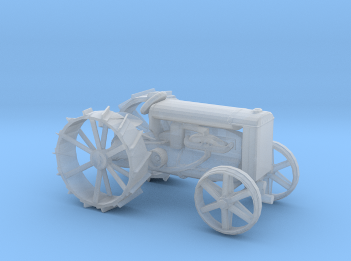HO Scale Old Time Tractor 3d printed This is a render not a picture