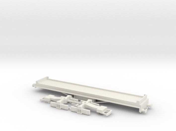 HO/OO NEW Maunsell Generic Chassis Bachmann S1 v2 3d printed