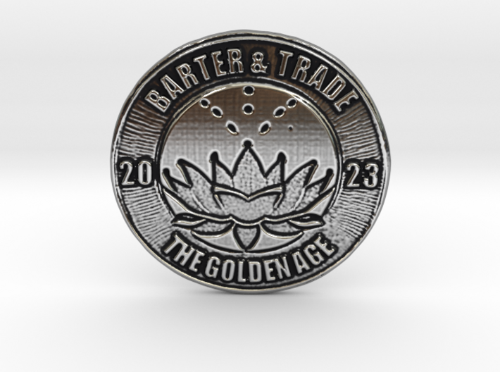 BARTER &amp; TRADE - THE GOLDEN AGE - COIN 3d printed