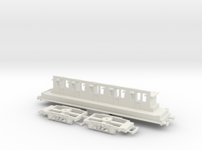 HO/OO NEW Maunsell Composite Chassis Bachmann S3 3d printed