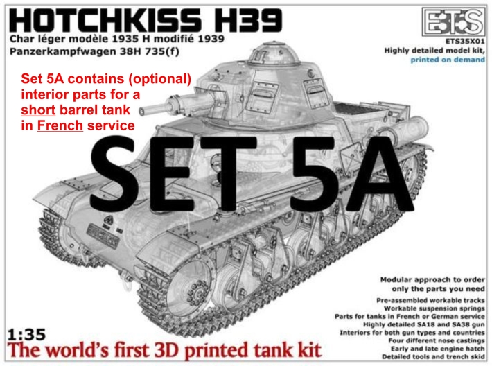 ETS35X01 Hotchkiss H39 - Set 5 option A 3d printed Boxart