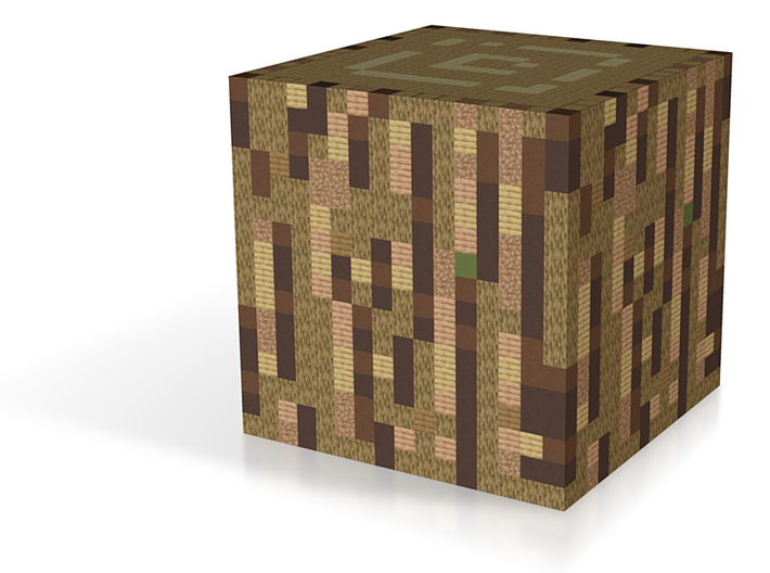 Minecraft Giant Oak Log 3d printed