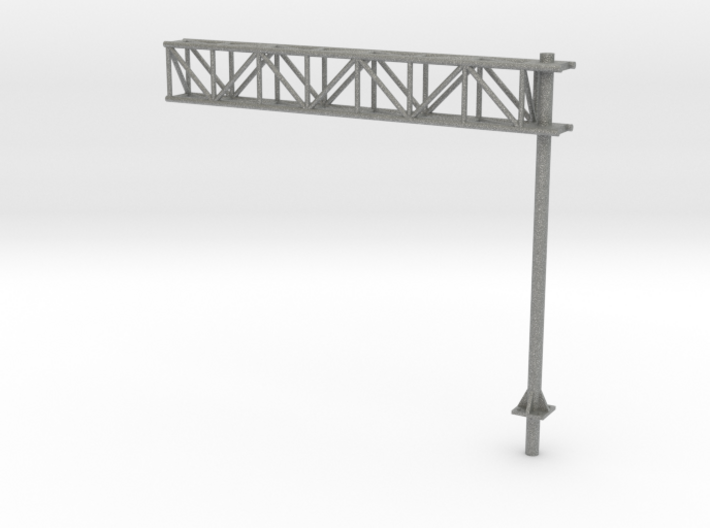 HO Scale Sign Cantilever 3d printed