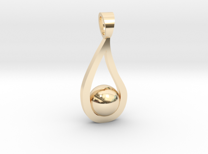 Drop [pendant] 3d printed