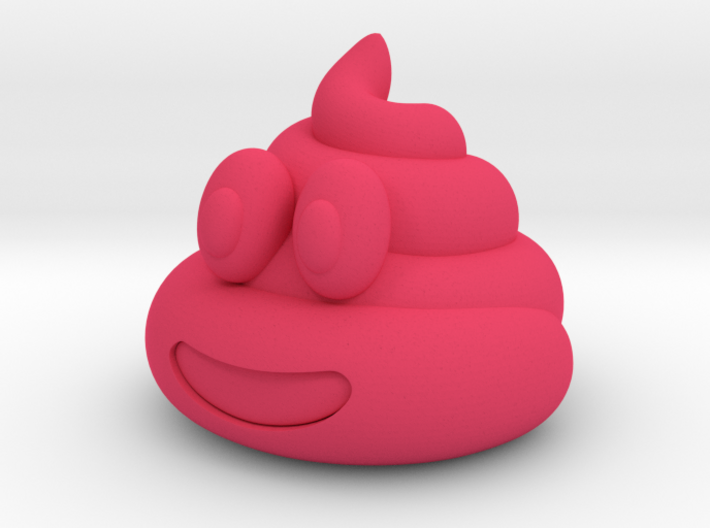 Poop Emoji 3d printed