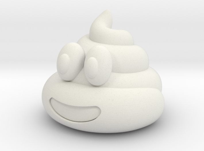 Poop Emoji 3d printed