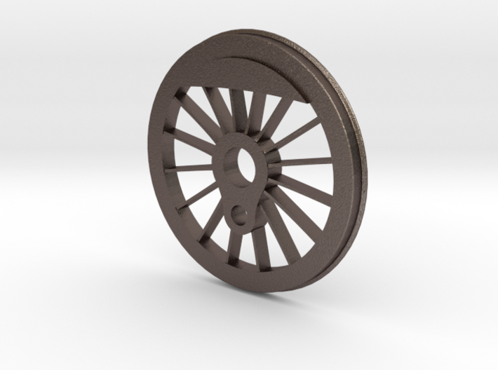 4-6-4 Drive Wheel - Gauge 1 (1/32) 3d printed