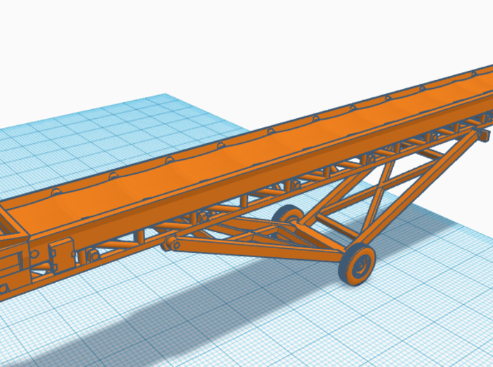 1/64th 48 foot Conveyor  3d printed 