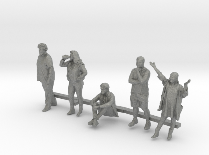 S Scale People 3d printed This is a render not a picture