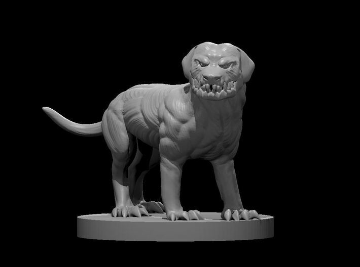 Shadow Mastiff 3d printed